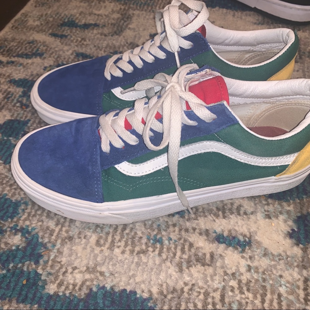Color block vans